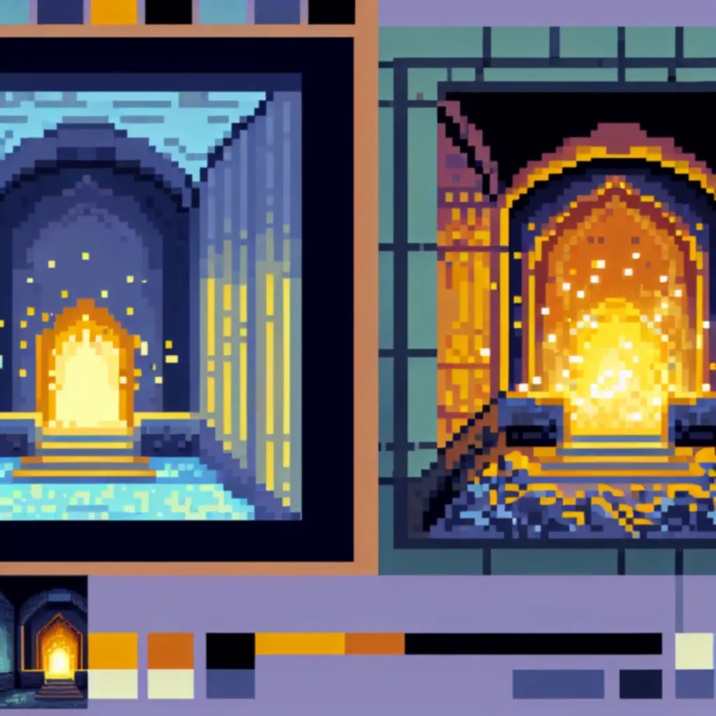 Sekretny pokój ukryty za półprzezroczystą ścianą